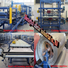 EPS building sandwich wall panels roll forming machine